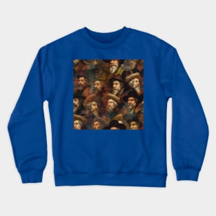 Rembrandt Paintings Mashup Crewneck Sweatshirt